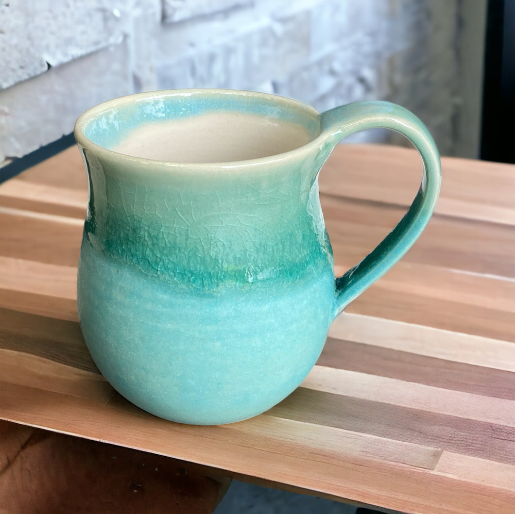 Cecily Willis Turquoise Pottery Mug