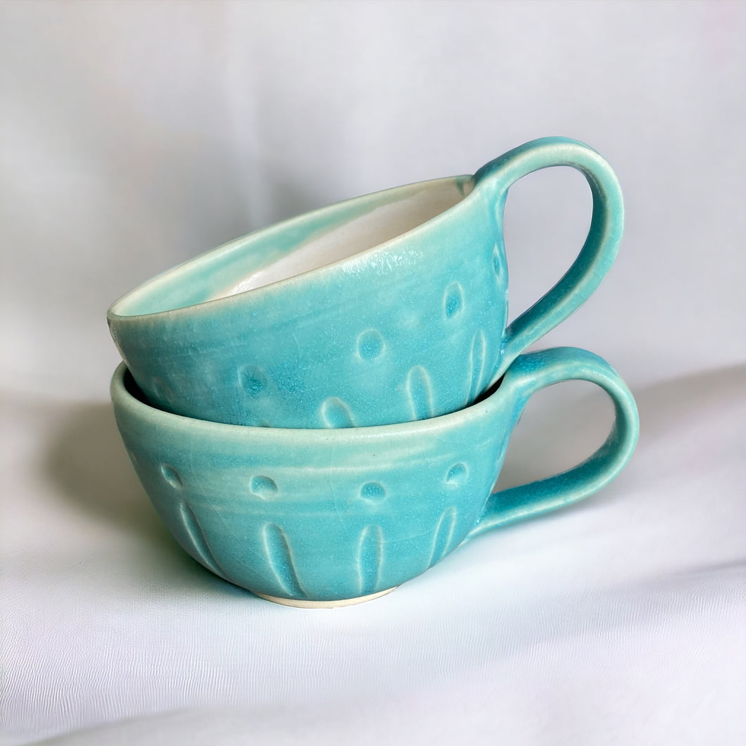 Cecily Willis Turquoise Teacup
