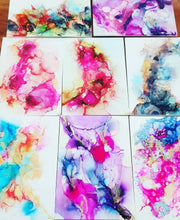 Load image into Gallery viewer, The Beautiful Spill - Alcohol Ink Workshop