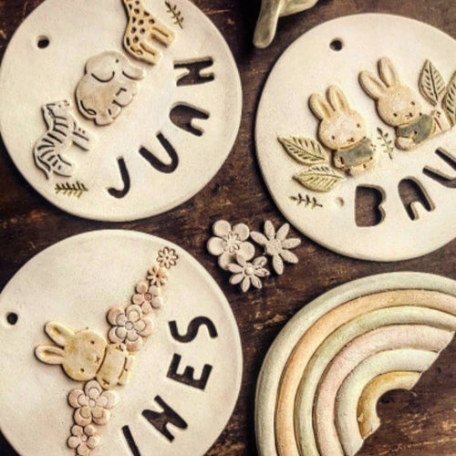 Kids Weekend Ceramics Class- Name Plates