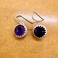 Load image into Gallery viewer, Sterling Silver Gemstone Earrings