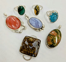 Load image into Gallery viewer, Make Your Own Silver and Gemstone Jewellery Workshop | Ring, Pendant or Brooch