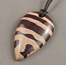 Load image into Gallery viewer, Zebra Stone earrings and Pendant - Lapidary workshop