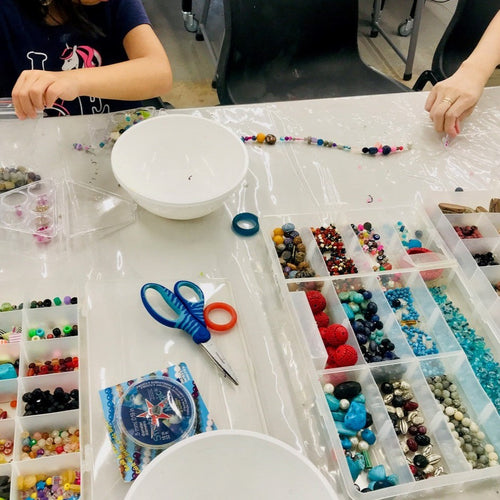 Kids School Holiday Arts and Crafts - Beading Bold Jewellery