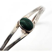 Load image into Gallery viewer, Split shank gemstone cuff bracelet