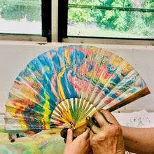 Load image into Gallery viewer, Kids School Holiday Arts and Crafts - Marbling and Monoprinting