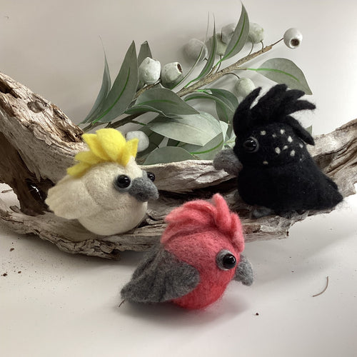 Felt a Dryer Ball Bird – Needle Felting