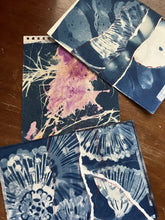 Load image into Gallery viewer, Youth Cyanotype Mixed Media Workshop