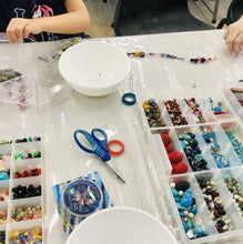 Load image into Gallery viewer, Kids Beaded Bracelet Workshop