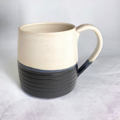 Cecily Willis Pottery Mug Black and White