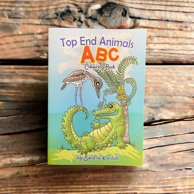 Sandra Kendell Top End Animals ABC Colouring Book